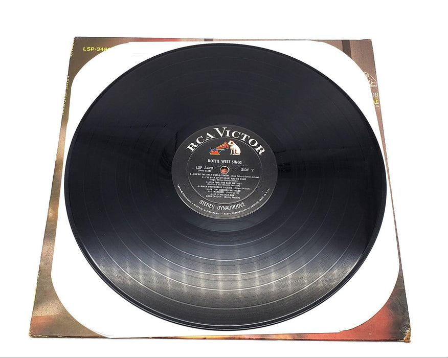 Dottie West Dottie West Sings 33 RPM LP Record RCA 1965 LSP 3490 6