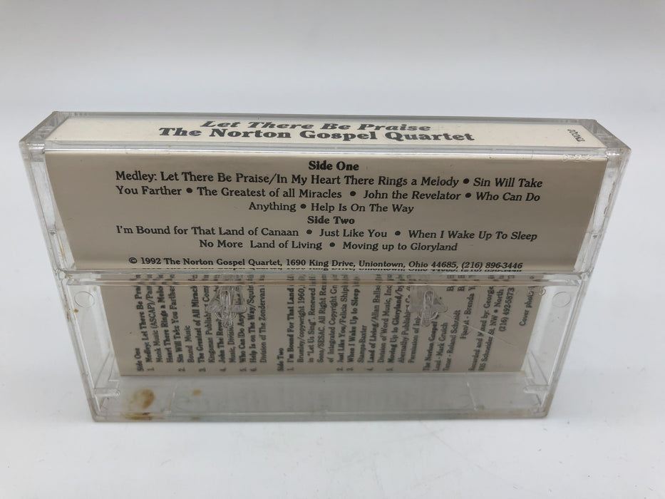 Let There Be Praise The Norton Gospel Quartet Cassette 1992 John the Revelator 7