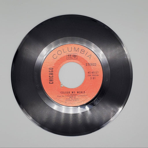 Chicago Make Me Smile / Colour My World Single Record Columbia 1970 4S-45127 2