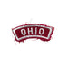 Boy Scouts Ohio State Patch Red White Community Strip Badge Uniform Small 3