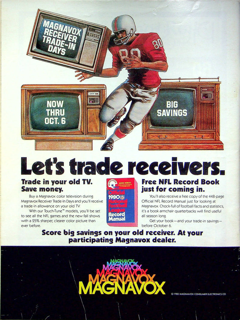 Ohio State Buckeye Football Program Sep 20 1980 Vs. Minnesota Golden Gophers