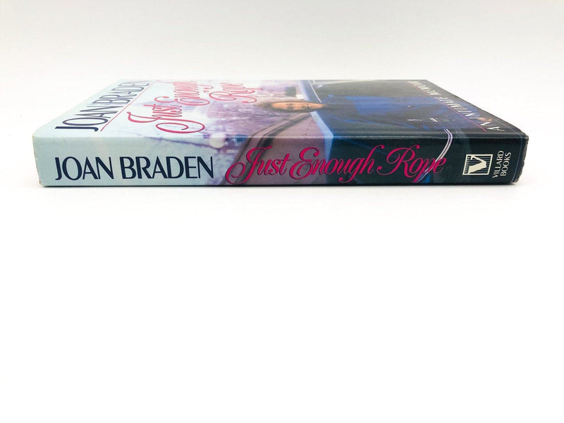 Just Enough Rope Hardcover Joan Braden 1989 Public Relations Washington DC 3