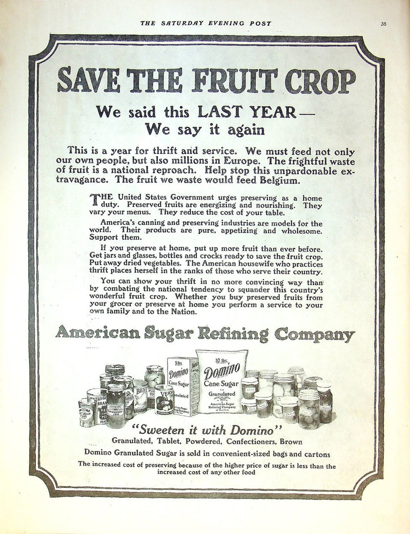 1917 Scripps-Booth Roadster 4 Cylinder Print Ad Valve-In-Head Motor 14"x11" 2