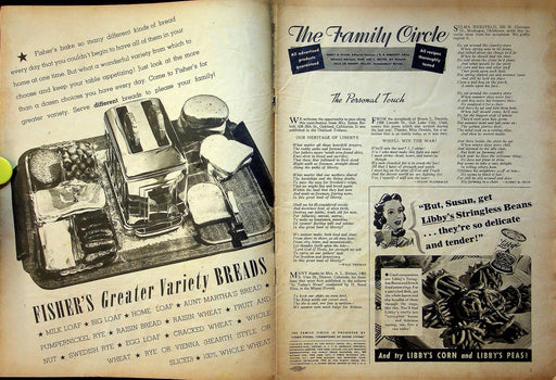 The Family Circle Magazine July 17 1942 Kitty Clark, George Brent 2