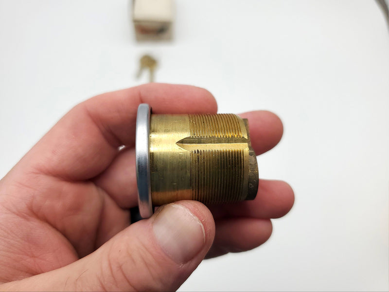 Corbin Mortise Cylinder 5253 Satin Chrome US26D 1-1/4" Length M63042 Keyed NOS