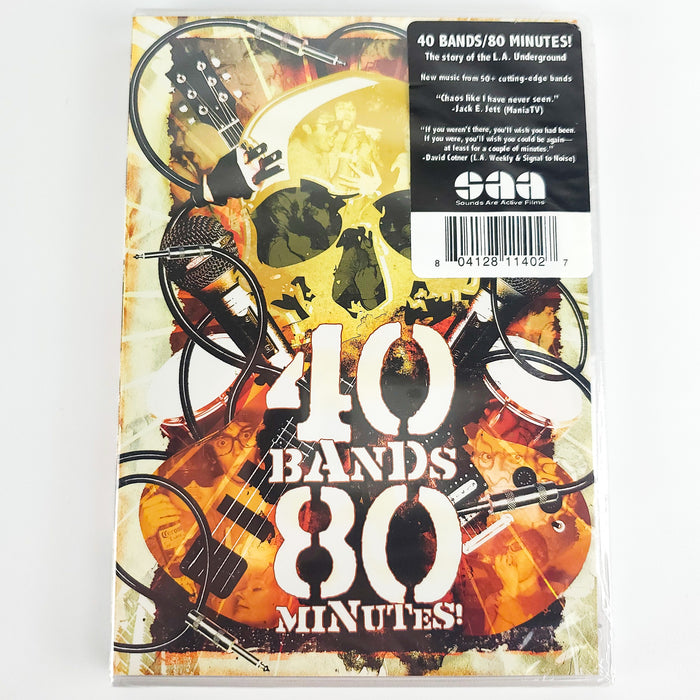 40 Bands 80 Minutes Anavan, Vigodam, The Health Club & More NEW SEALED