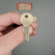 5x Yale RN10 1/2 Key Blanks GE Keyway Nickel Silver 4 Pin NOS 1