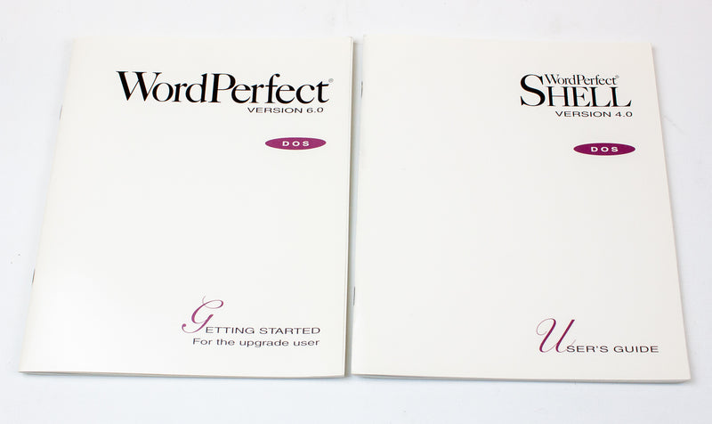 Vintage WordPerfect: Upgrade/Trade Up - Version 6.0 For DOS | USED