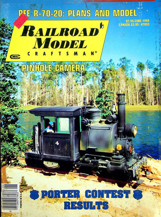 Railroad Model Craftsman Magazine June 1994 Vol 63 No 1 Pinhole Camera