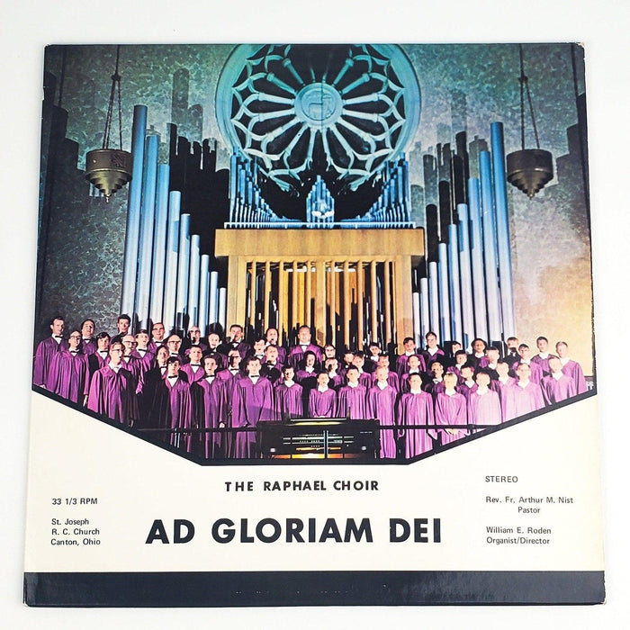 The Raphael Choir Ad Gloriam Dei Record 33 RPM LP SC 46 1970 1