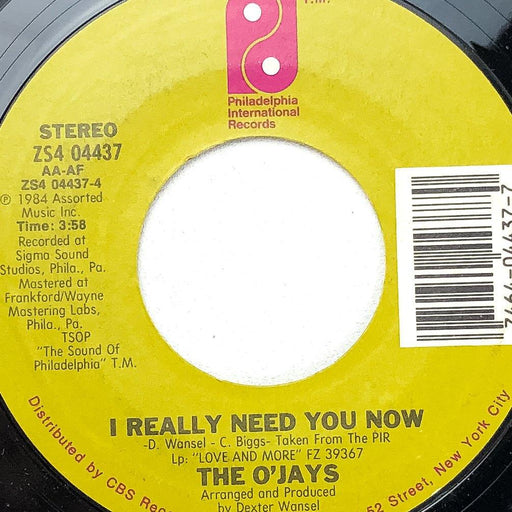 The O'Jays 45 RPM 7" Extraordinary Girl / I Really Need You Know ZS4 04437 1