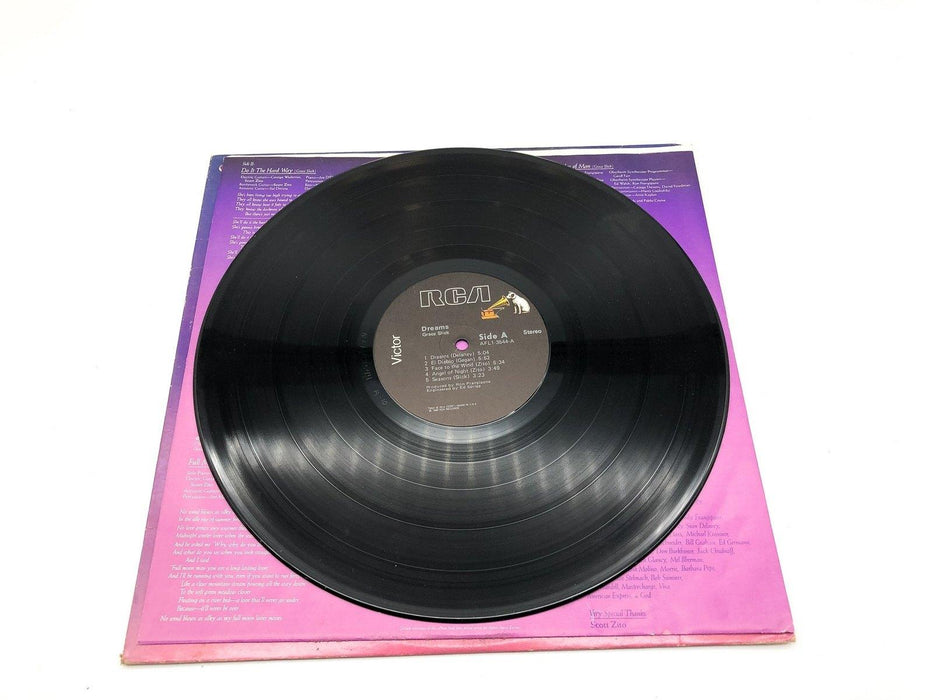 Grace Slick Dreams Record 33 RPM LP AFL1-3544 RCA Records 1980 6