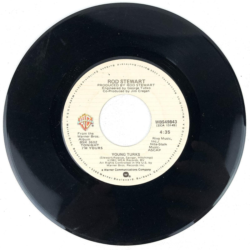 Elton John 45 RPM Record Hey Papa Legba / Blue Eyes Geffen 1982 7" 2