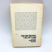 I Heard The Owl Call My Name Hardcover Margaret Craven 1973 Death Religious 1st 2