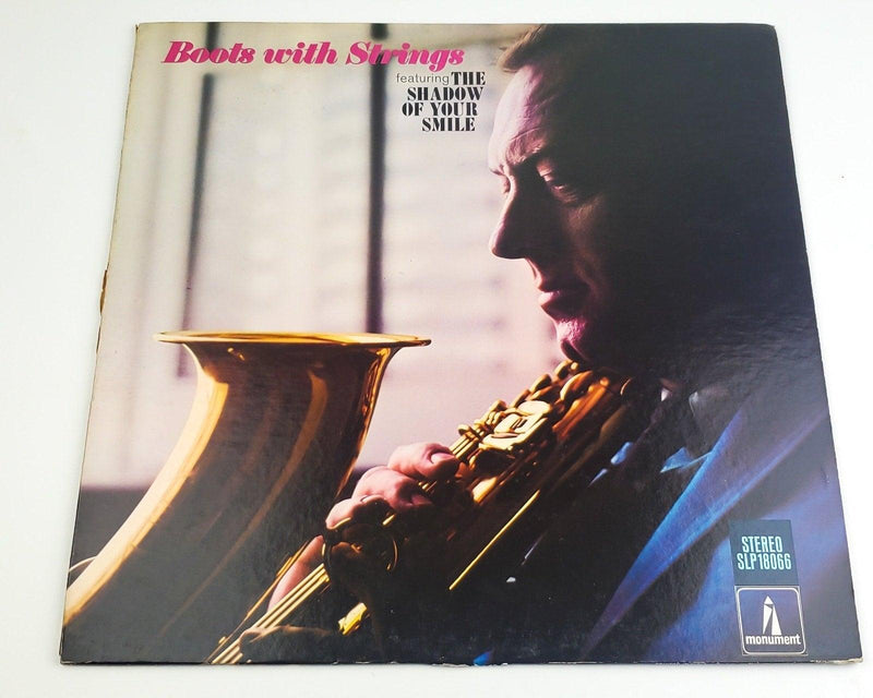Boots Randolph Boots With Strings 33 RPM LP Record Monument 1966 SLP 18066 1