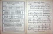 Sheet Music Half Way To Heaven Al Dubin J Russel Robinson 1928 Sang By Harry Fox 2