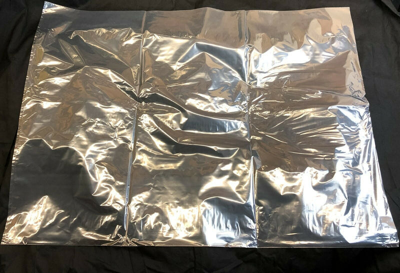 100 Clear 30 x 40 Poly Bags Open Top Lay Flat 2 Mil Thick Parts Nuts Packaging 1