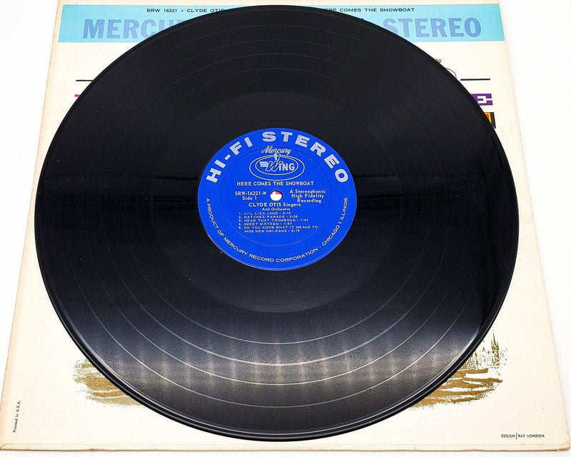 Clyde Otis Singers Here Comes The Showboat 33 RPM LP Record Mercury 5
