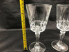 Vintage Durand Cristal D'Arques Wine Glass 7" Chantelle Lady Victoria France 2ct 7