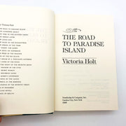 The Road To Paradise Island Hardcover Victoria Holt 1985 Australia Romance 1st E 8