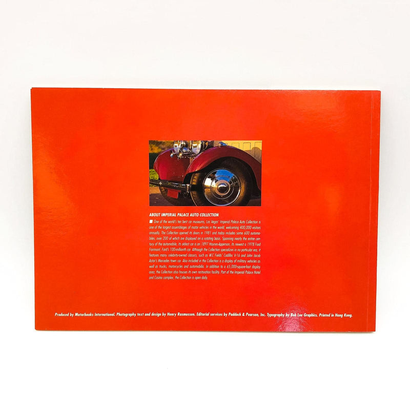 Imperial Palace Auto Collection Paperback 1st Edition Casino Cars Automobiles 2