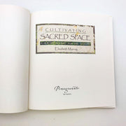 Cultivating Sacred Space Hardcover Elizabeth Murray 1997 Gardening Religious 7