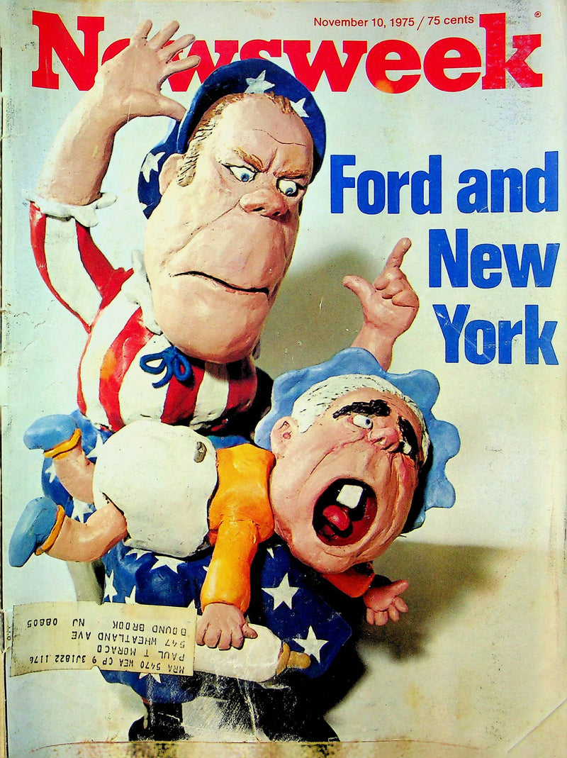 Newsweek Magazine Nov 10 1975 Pet Rock Craze Hot Rocks Battle of Beirut 1