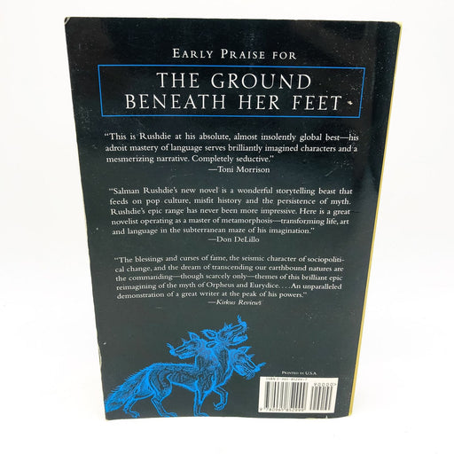 The Ground Beneath Her Feet Paperback Salman Rushdie 1999 Indian Singer Death 2