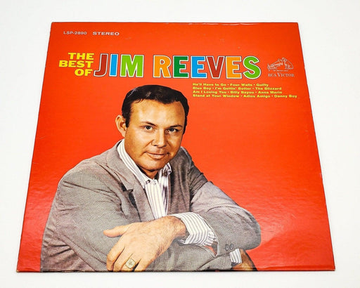 Jim Reeves The Best Of Jim Reeves 33 RPM LP Record RCA Victor 1964 LSP-2890 1