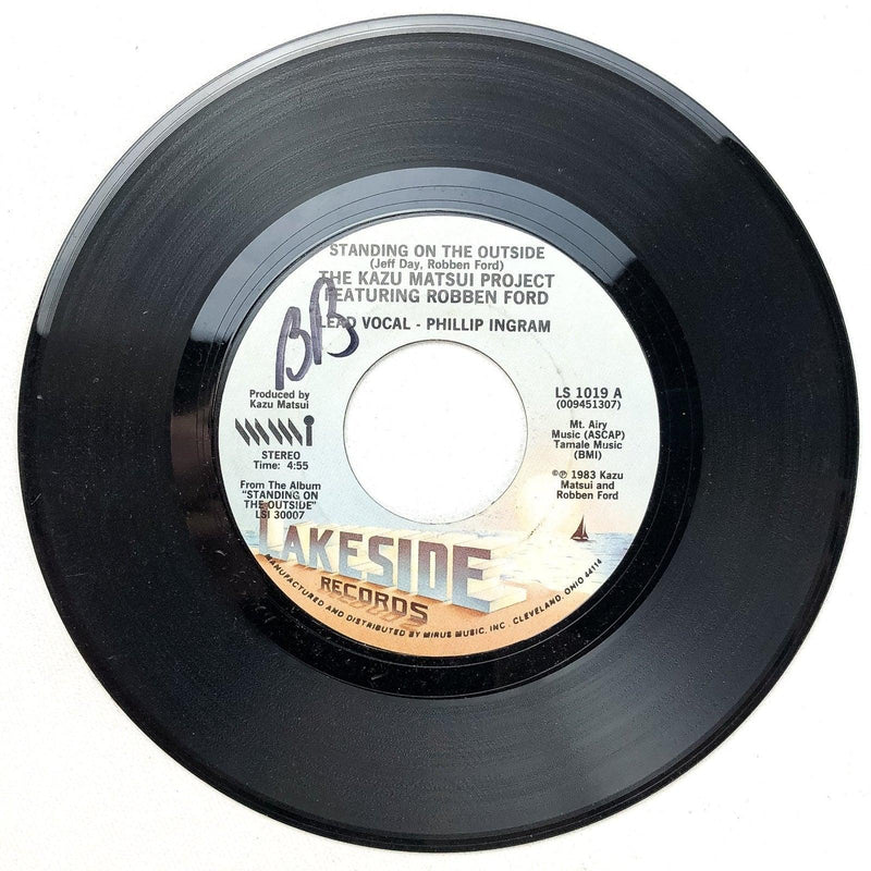 The Kazu Matsui Project 45 RPM 7" Featuring Robben Ford Standing On The Outside 3