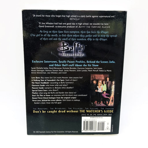 Buffy The Vampire Slayer The Watchers Guide Paperback Christopher Golden 1998 2