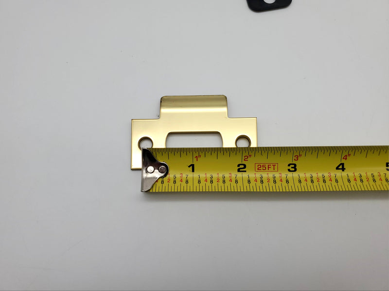 5x Schlage Door Strike 10-001 w/ Dust Box Bright Brass 605 NOS