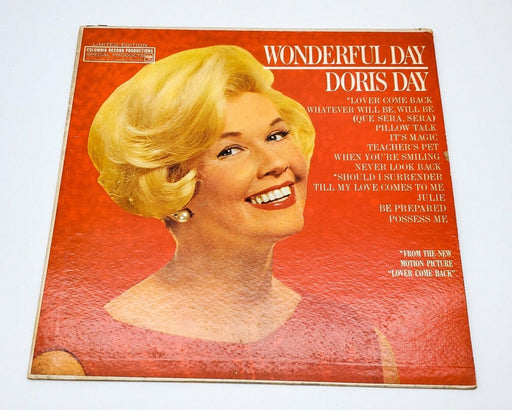 Doris Day Wonderful Day 33 RPM LP Record Columbia 1961 XTV-82021 1