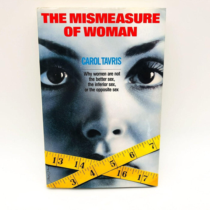 The Mismeasure of Woman Hardcover Carol Tavris 1992 Psychology Sex Role Women 1