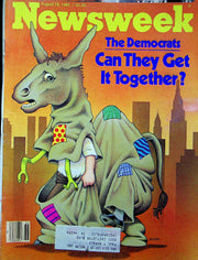 Newsweek Magazine August 18 1980 Chrysler K Car Debut Democrats Stuck Carter 1