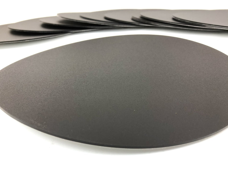 Plastic Acrylic Circle Round Disc Blanks Adhesive 8-3/4" Diameter, 1/16" Thick 3