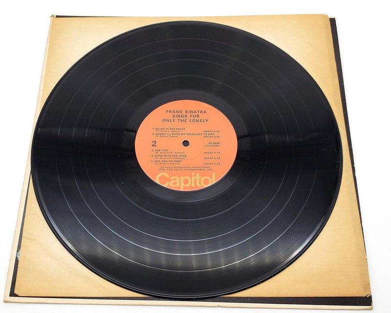 Frank Sinatra Sings For Only The Lonely 33 RPM LP Record Capitol 1973 6
