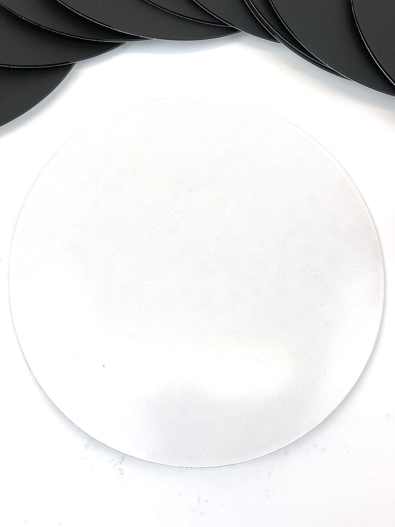 Plastic Acrylic Circle Round Disc Blanks Adhesive 8-3/4" Diameter, 1/16" Thick 4