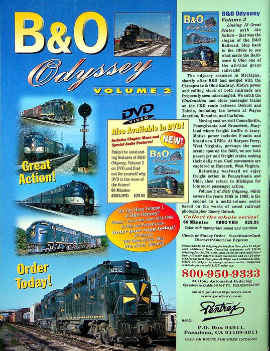 Trains Magazine February 2002 Vol 62 No 2 Canadian Steam!