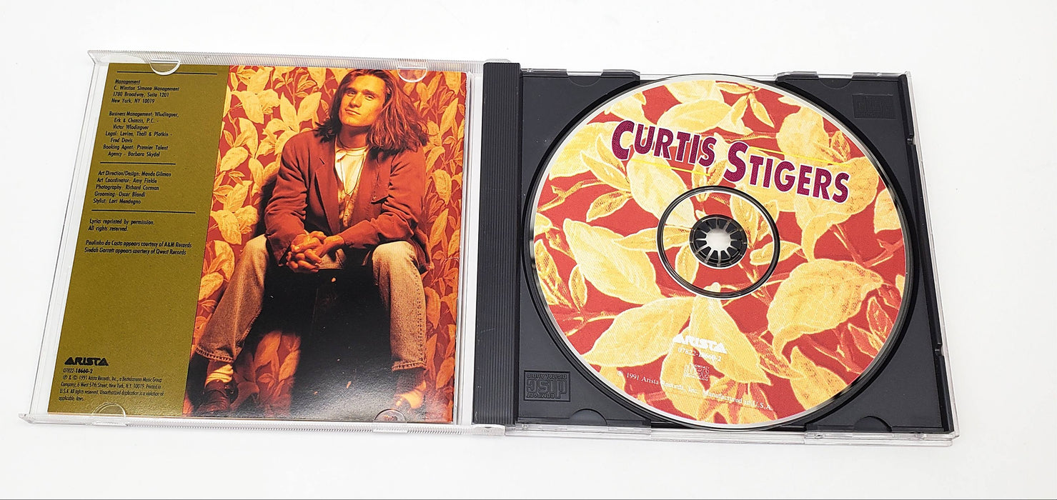 Curtis Stigers Self Titled Album CD Arista 1991 07822-18660-2 5