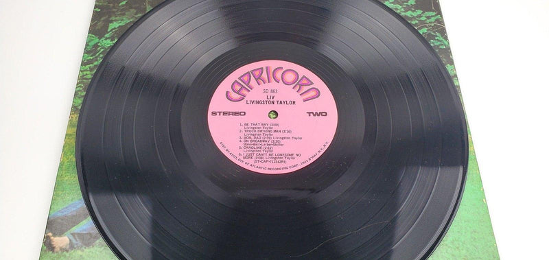 Livingston Taylor LIV Record 33 RPM LP SD 863 Capricorn Records 1971 5