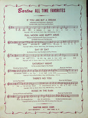 Vintage Sheet Music I Have But One Heart Johnny Farrow Marty Symes 1945 Love 3