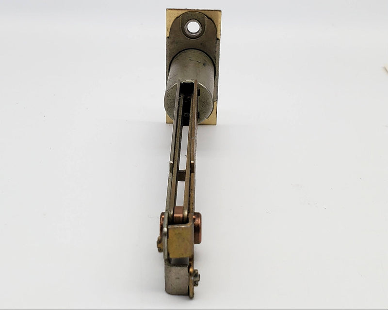 Vintage Kwikset 5in Backset Latch 1-3014 Bright Brass US 3 NOS NO BOX