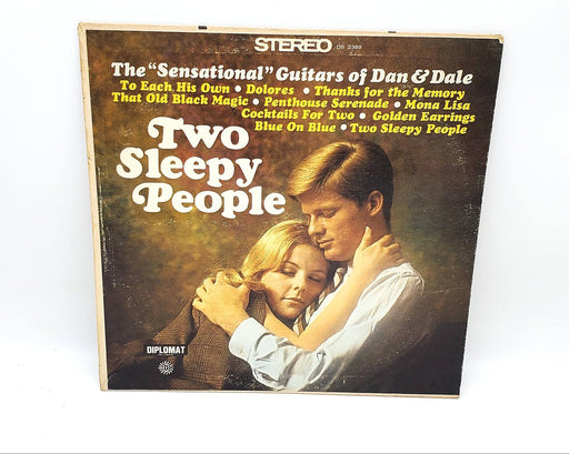 The Sensational Guitars Of Dan & Dale Two Sleepy People 33 RPM LP Record DS 2389 1