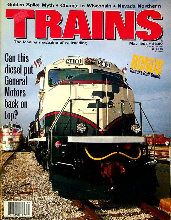 Trains Magazine May 1994 Vol 54 No 5 General Motors Back On Top?