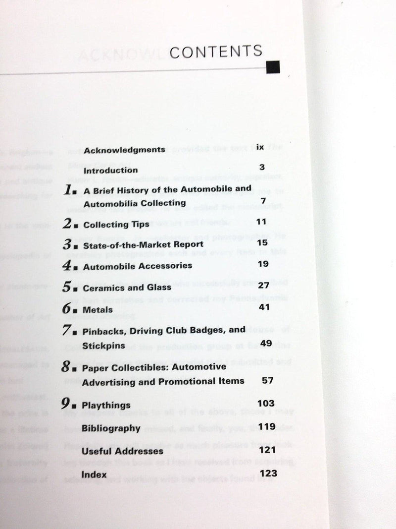 Official Price Guide To Automobilia David Bausch 1996 House of Collectibles 4