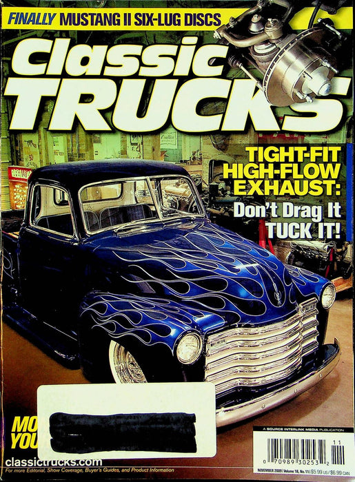 Classic Trucks Magazine November 2009 Vol 18 No 11 Tight Fit Hi Flow Exhaust