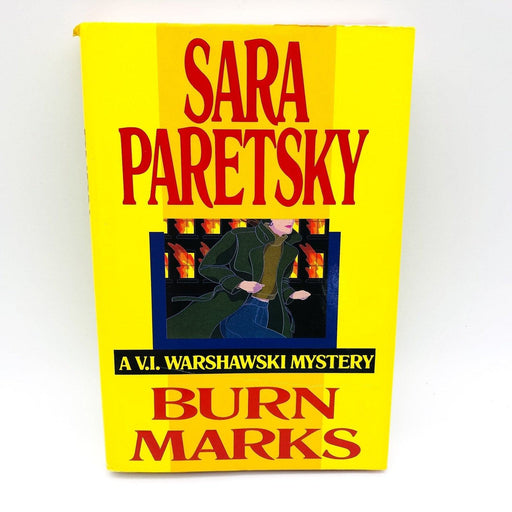 Burn Marks Hardcover Sara Paretsky 1990 V. I. Warshawski Private Investigate 1