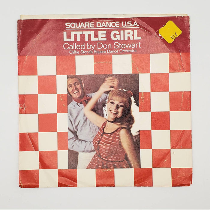 Cliffie Stone Little Girl Square Dance Single Record Capitol Records PROMO 1