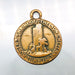 Vintage Fob Keychain Pendent Will Rogers Shrine Sun Cheyenne MT Bates Klinke 1